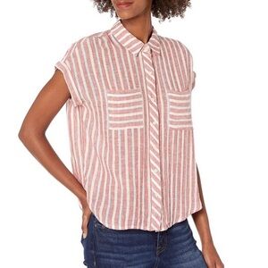 Lucky Brand Button Front Top